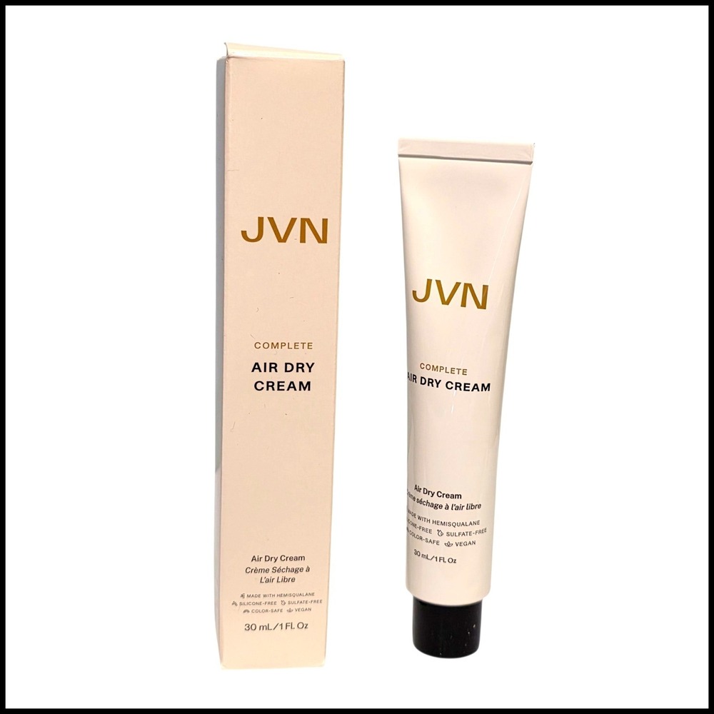 JVN Complete Air Dry Cream for All Hair Types Hydrating Styling 1 Fl Oz Travel